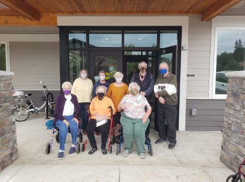 Vernonia Senior Board of Directors first tour of New Building.jpg